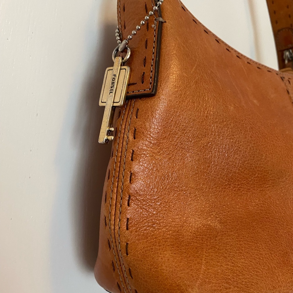 FOSSIL // genuine leather bag - Picture 3 of 11